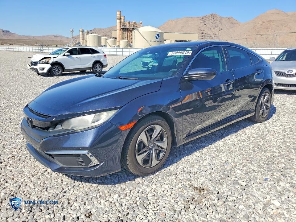 2019 HONDA CIVIC LX – Lot 53096646 auction photo