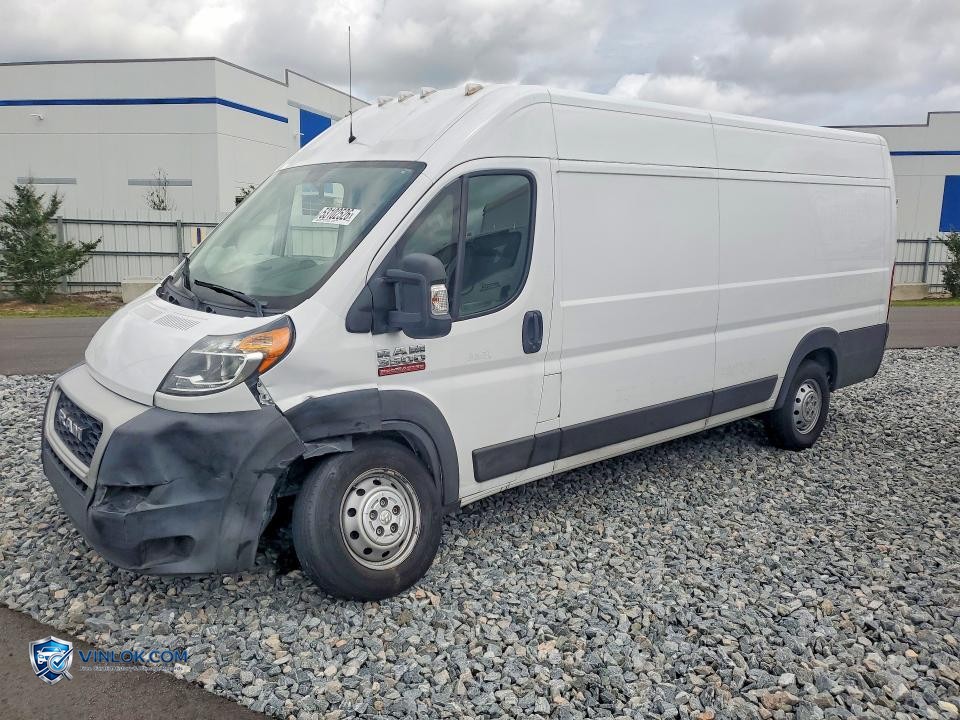 2020 RAM PROMASTER 3500 3500 HIGH – Lot 53102526 auction photo