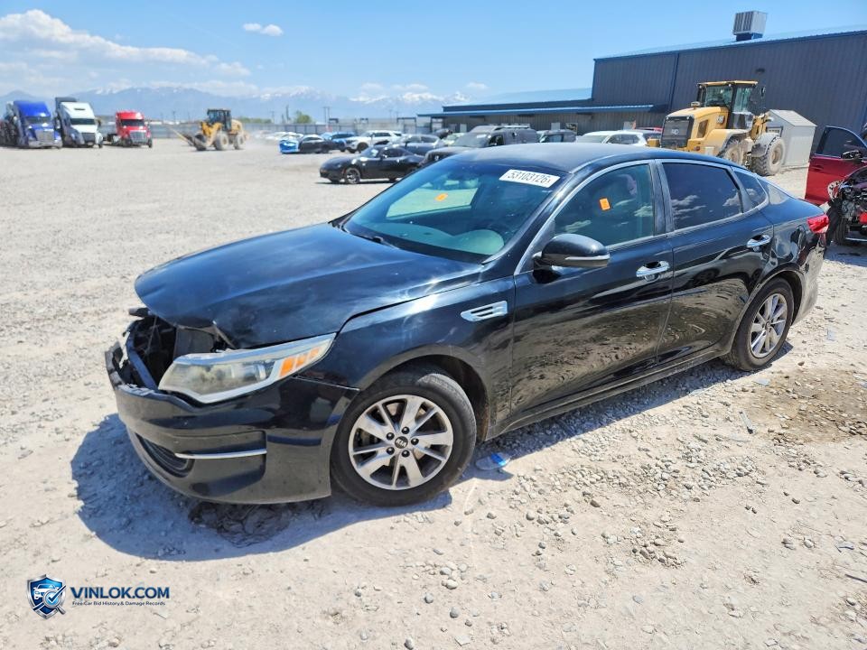 2016 KIA OPTIMA LX – Lot 53103126 auction photo