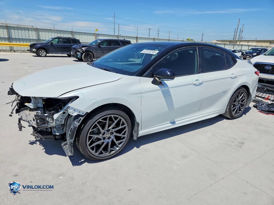 2025 TOYOTA CAMRY XSE – Lot 53103246 auction photo