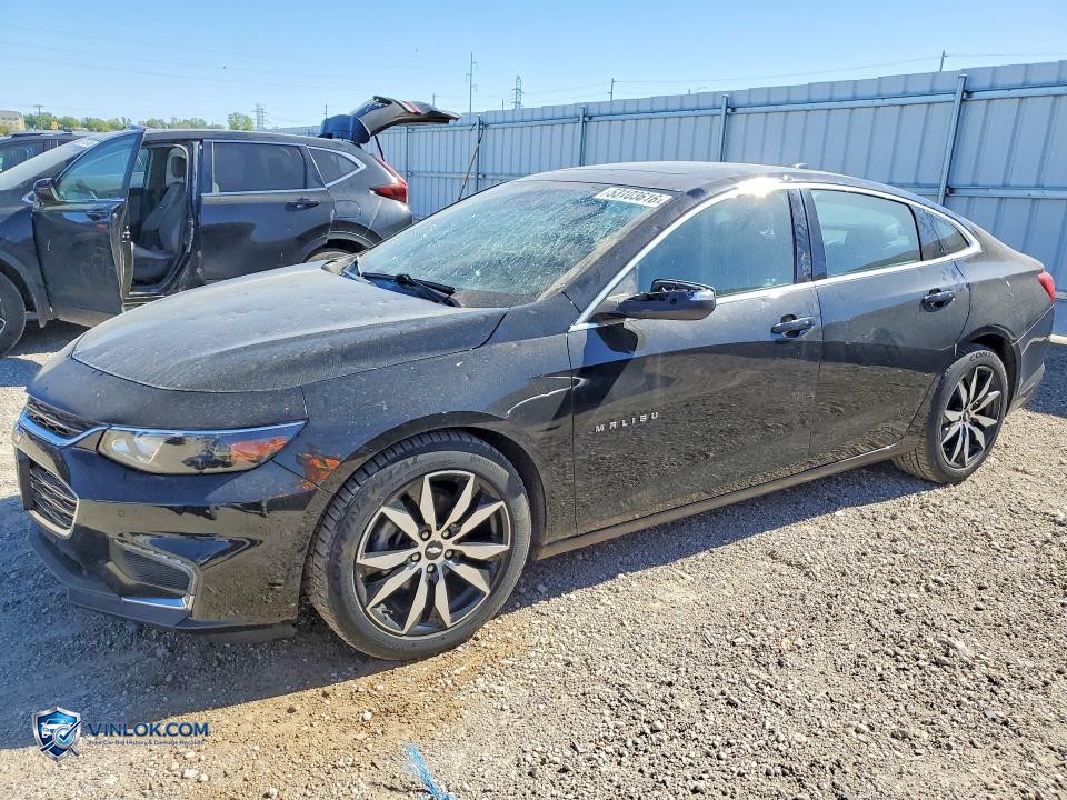 2017 CHEVROLET MALIBU LT – Lot 53103616 auction photo