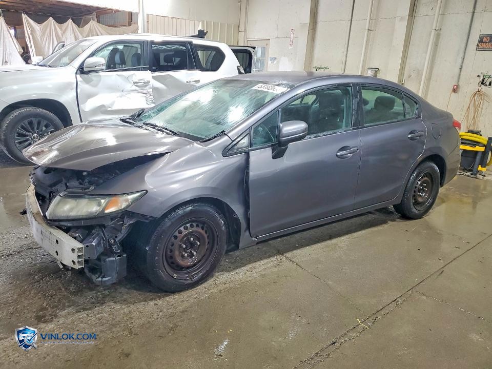 2015 HONDA CIVIC LX – Lot 53103696 auction photo