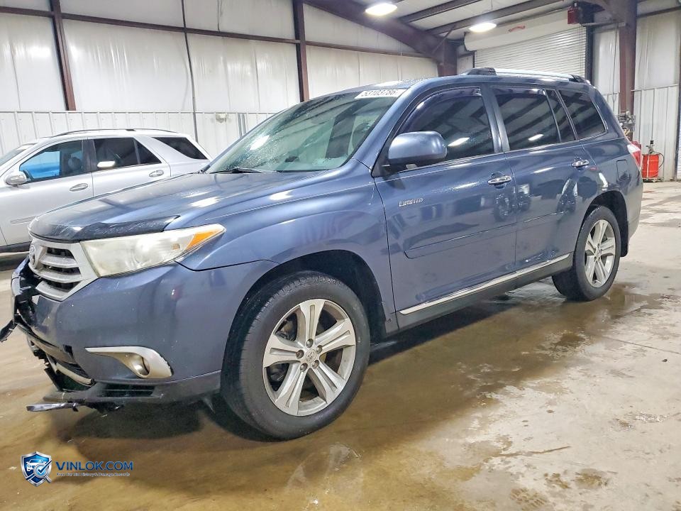 2012 TOYOTA HIGHLANDER – Lot 53103786 auction photo