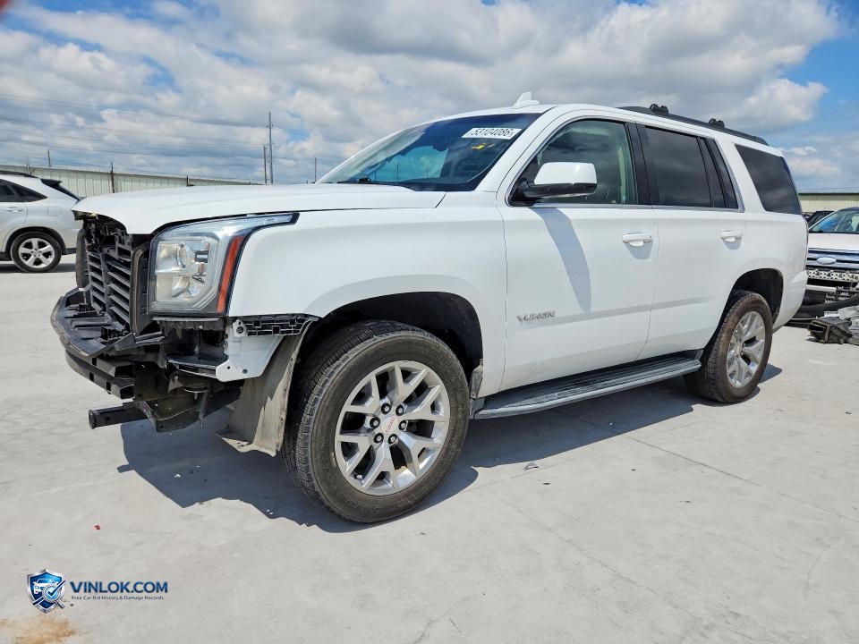 2018 GMC YUKON SLT – Lot 53104086 auction photo