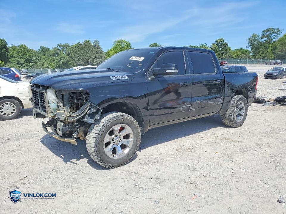 2019 RAM 1500 BIG HORN – Lot 53108676 auction photo