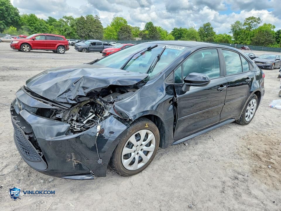 2021 TOYOTA COROLLA LE – Lot 53109326 auction photo