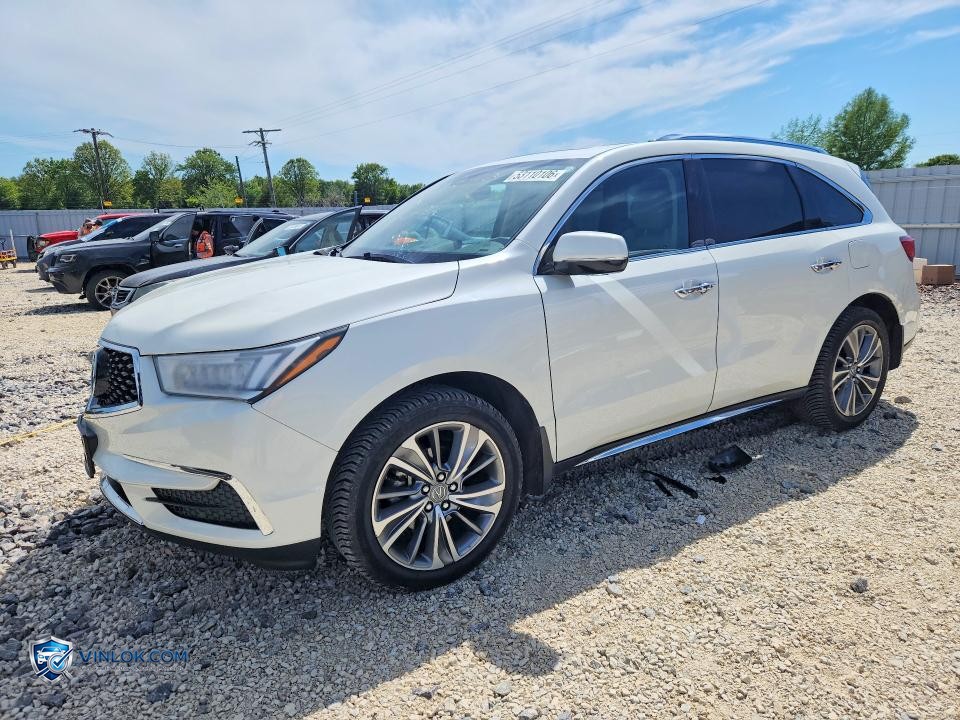 2017 ACURA MDX TECHNOLOGY – Lot 53110106 auction photo