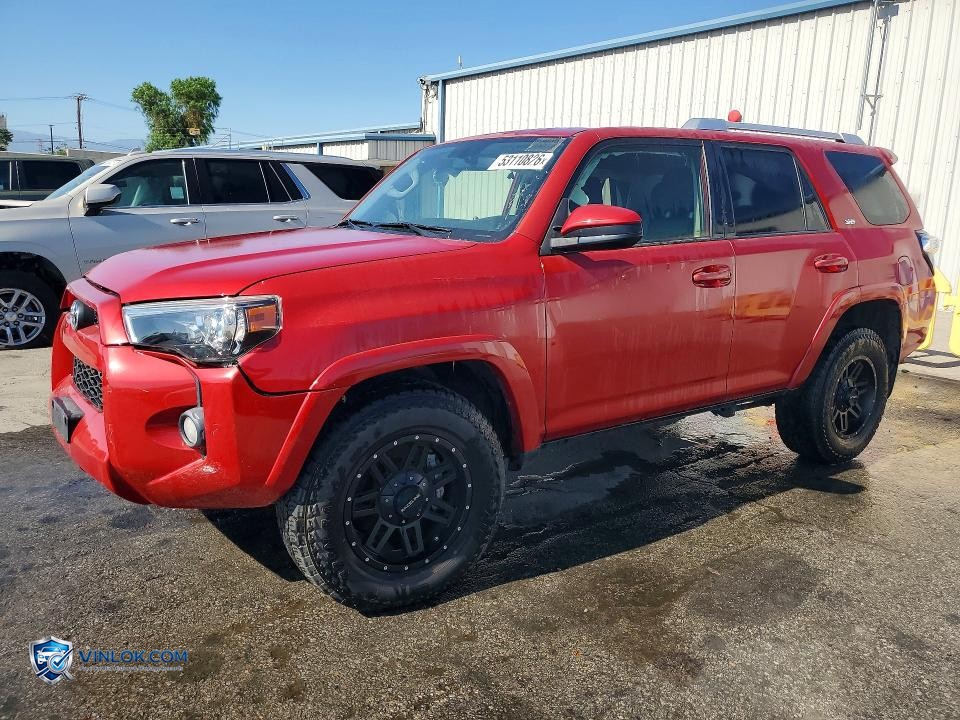 2014 TOYOTA 4RUNNER SR5 – Lot 53110826 auction photo
