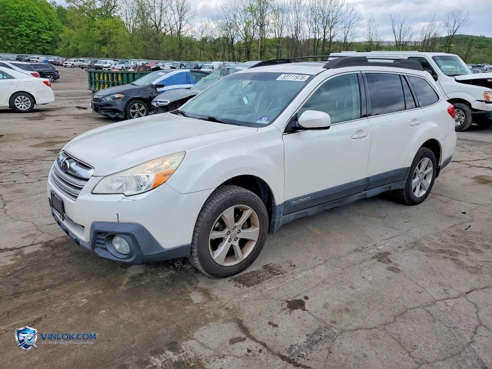 2014 SUBARU OUTBACK 2.5I PREMIUM – Lot 53111976 auction photo