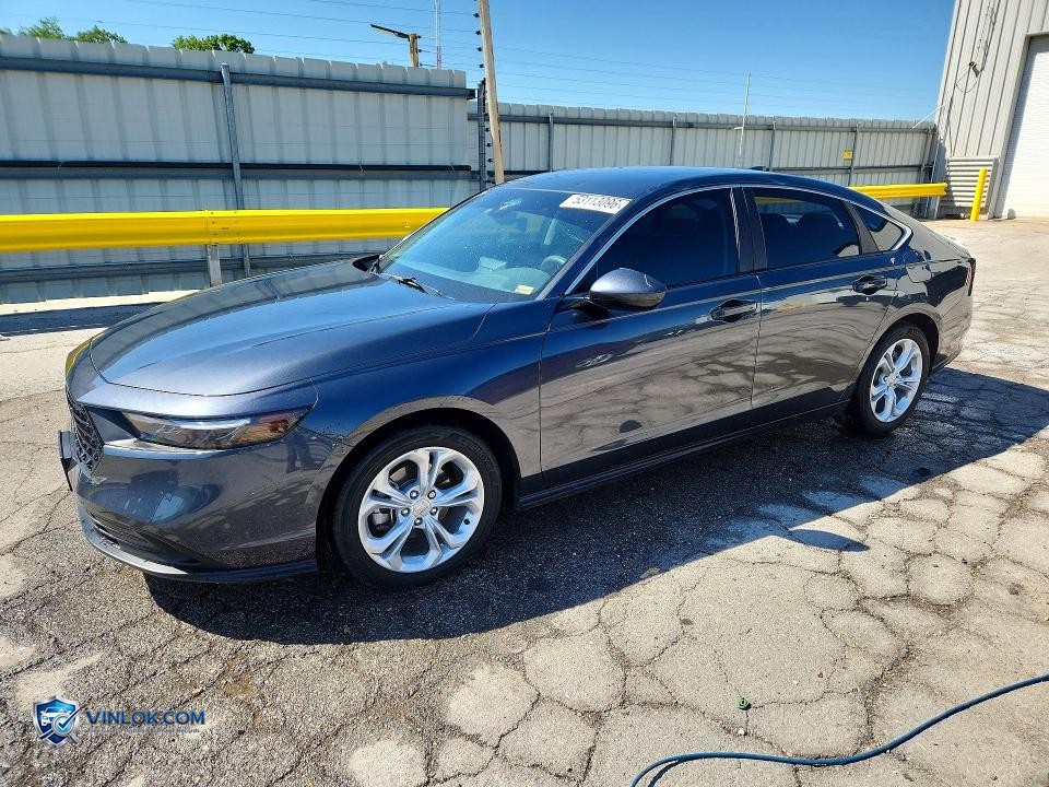 2024 HONDA ACCORD LX – Lot 53113096 auction photo