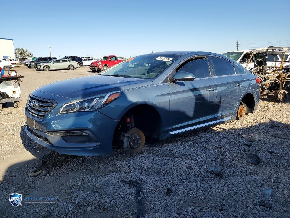 2015 HYUNDAI SONATA SPORT – Lot 53113176 auction photo