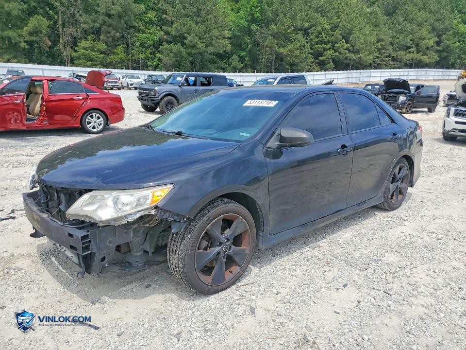 2012 TOYOTA CAMRY SE V6 – Lot 53113716 auction photo