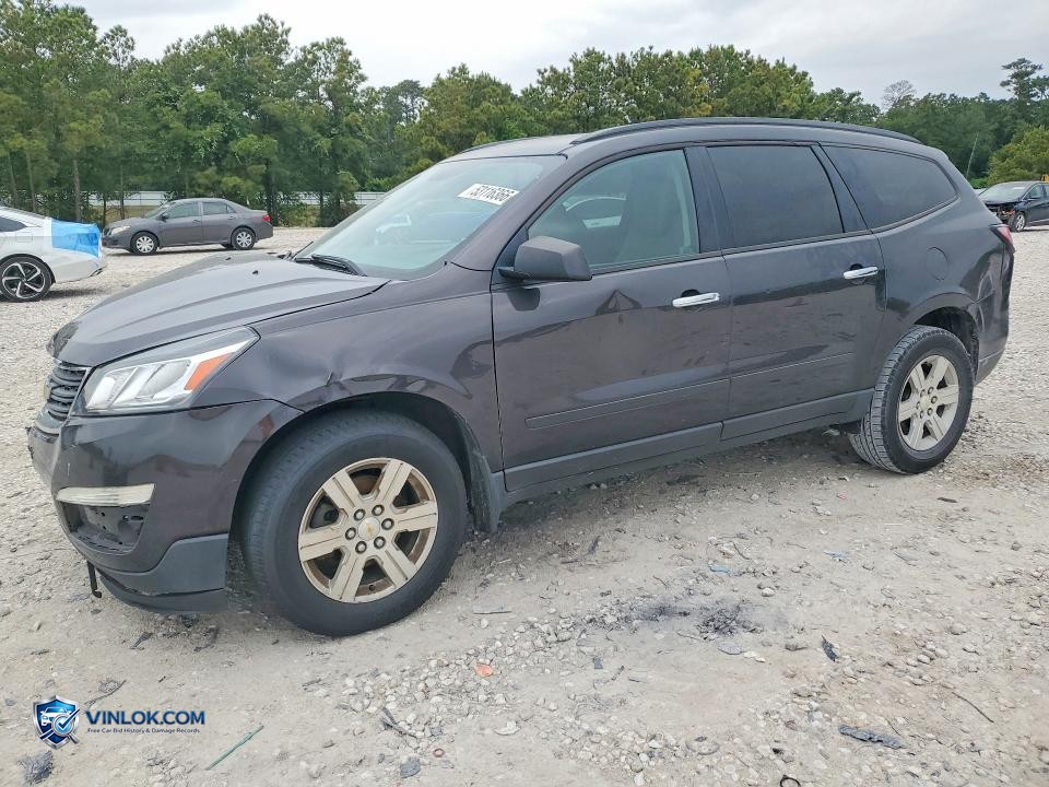 2015 CHEVROLET TRAVERSE LS – Lot 53116366 auction photo
