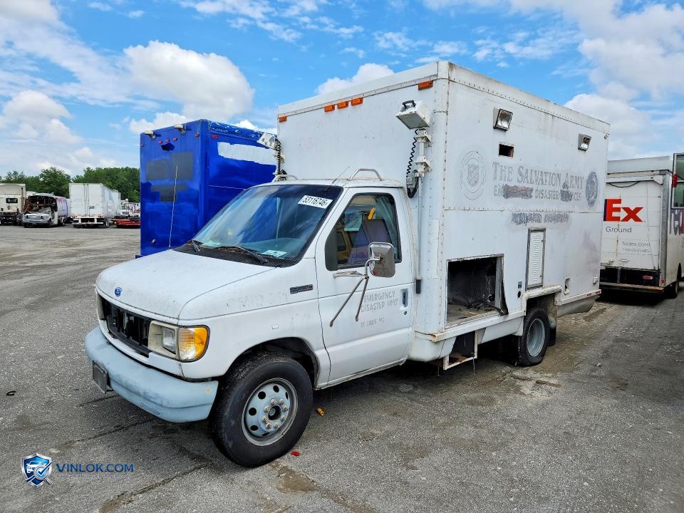 1995 FORD E350 BOX TRUCK – Lot 53116746 auction photo