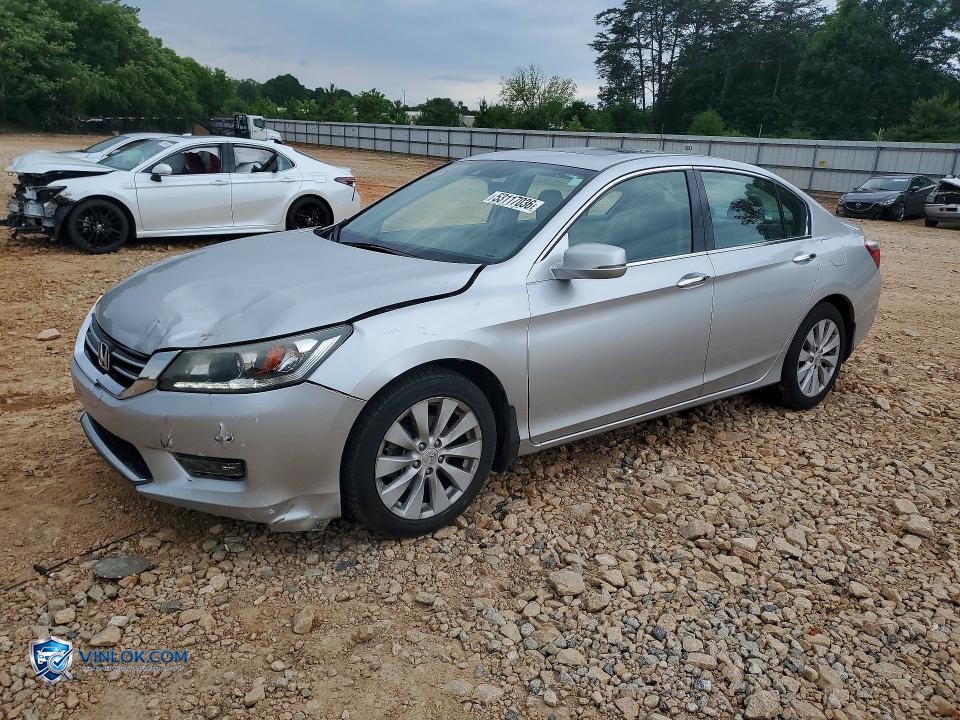 2015 HONDA ACCORD EXL – Lot 53117036 auction photo