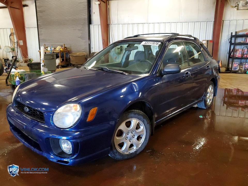 2003 SUBARU IMPREZA TS – Lot 53117076 auction photo