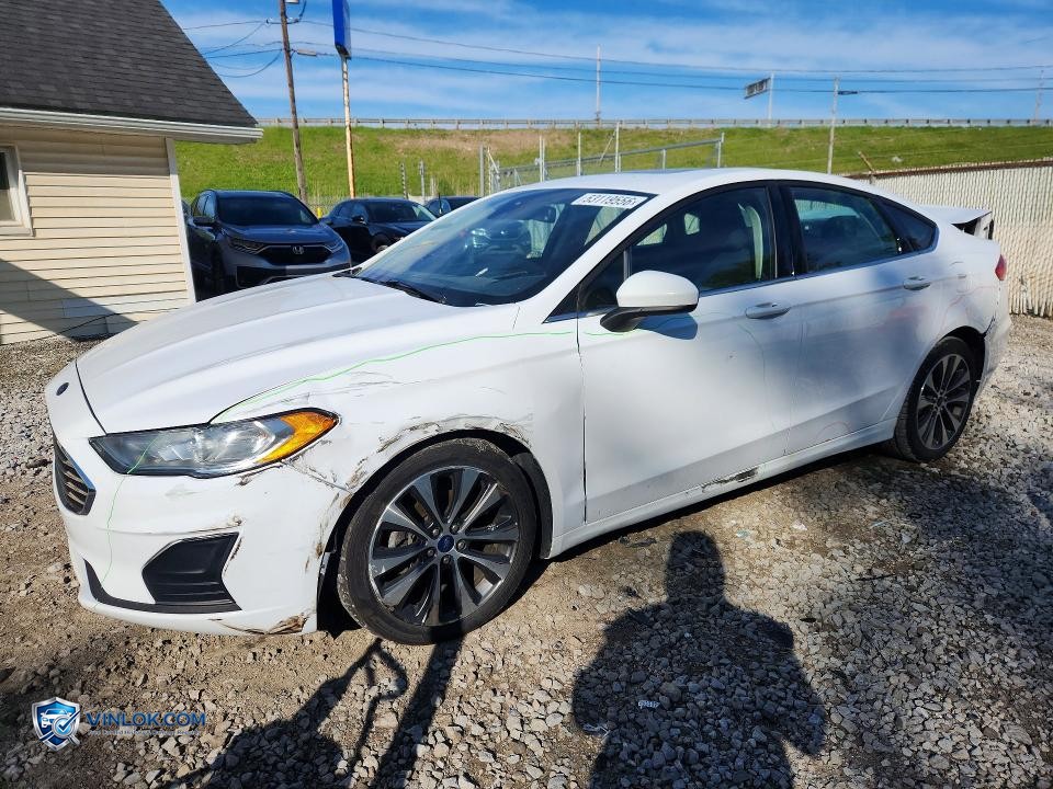 2020 FORD FUSION SE – Lot 53119556 auction photo