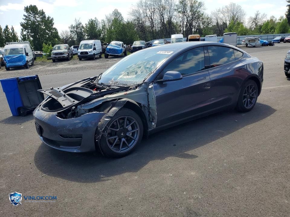 2022 TESLA MODEL 3 – Lot 53120246 auction photo
