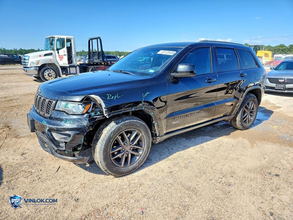 2016 JEEP GRAND CHEROKEE LAREDO – Lot 53120406 auction photo