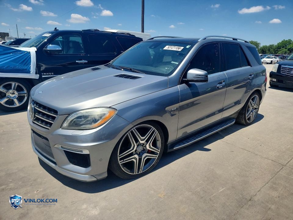 2014 MERCEDES-BENZ ML 63 AMG – Lot 53121156 auction photo