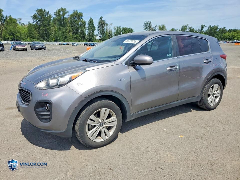 2018 KIA SPORTAGE LX – Lot 53121216 auction photo
