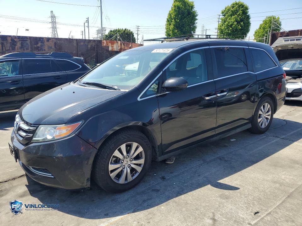 2016 HONDA ODYSSEY SE – Lot 53121626 auction photo