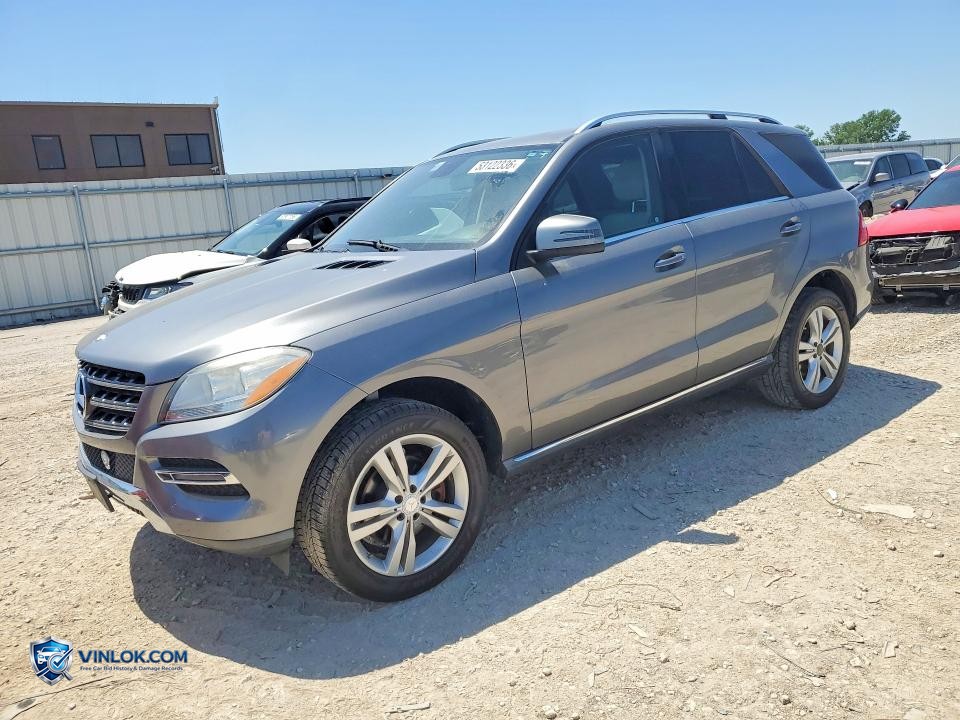 2013 MERCEDES-BENZ ML 350 4MATIC – Lot 53122336 auction photo