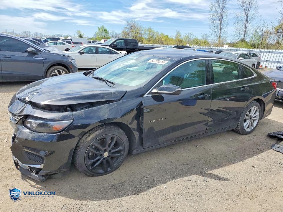 2017 CHEVROLET MALIBU LT – Lot 53126016 auction photo