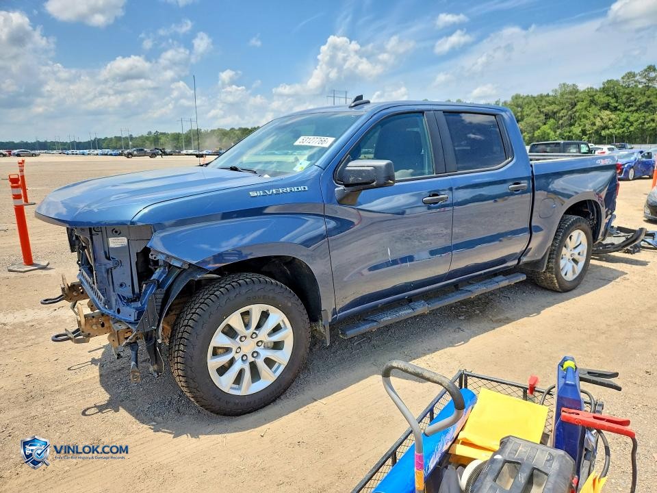 2024 CHEVROLET SILVERADO K1500 CUSTOM – Lot 53127766 auction photo