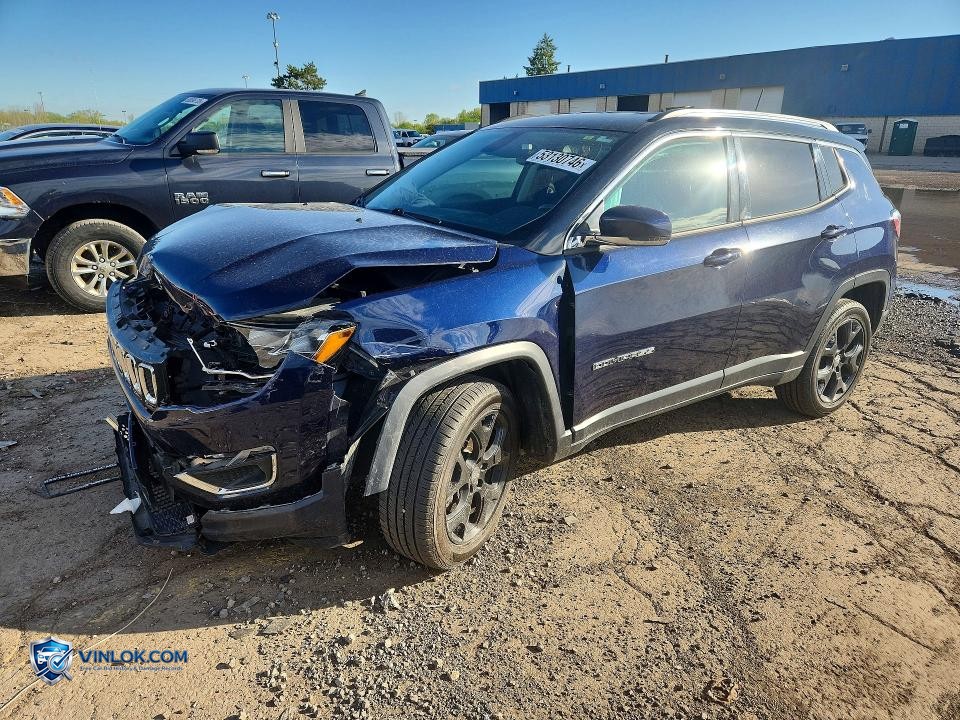 2019 JEEP COMPASS LIMITED – Lot 53130746 auction photo