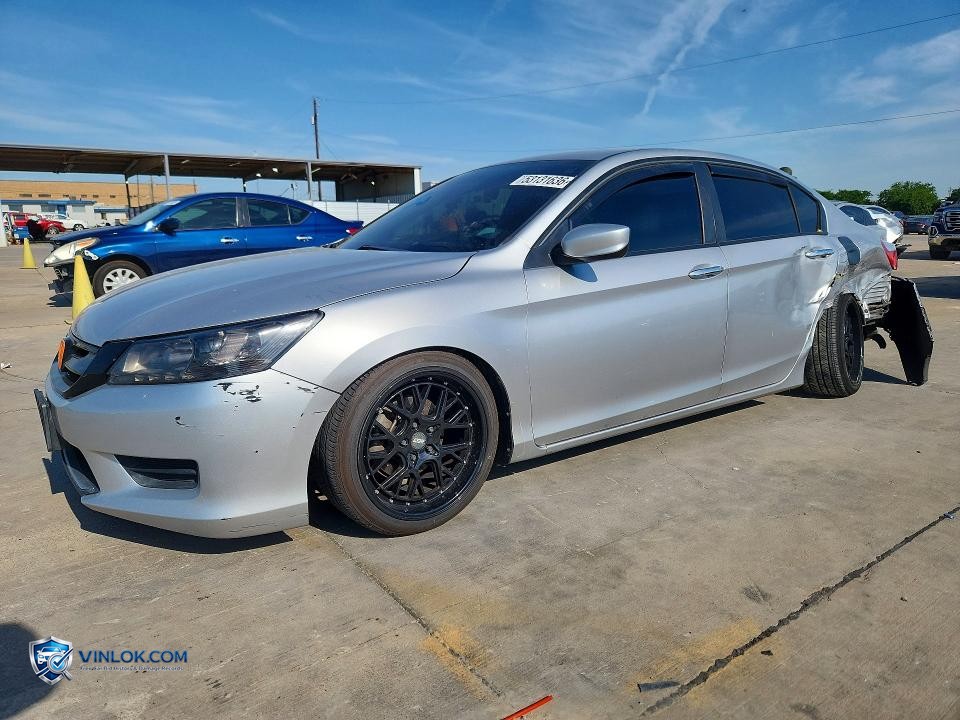 2013 HONDA ACCORD LX – Lot 53131636 auction photo