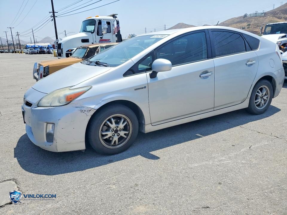 2010 TOYOTA PRIUS II – Lot 53132166 auction photo