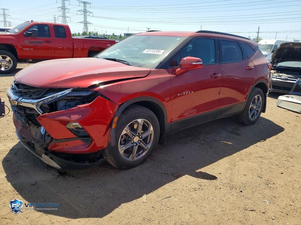 2024 CHEVROLET BLAZER 3LT – Lot 53135396 auction photo