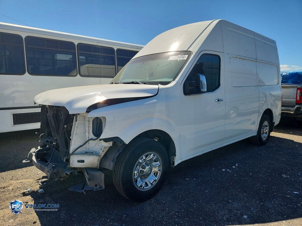 2015 NISSAN NV 2500 DELIVERY VAN – Lot 53136056 auction photo