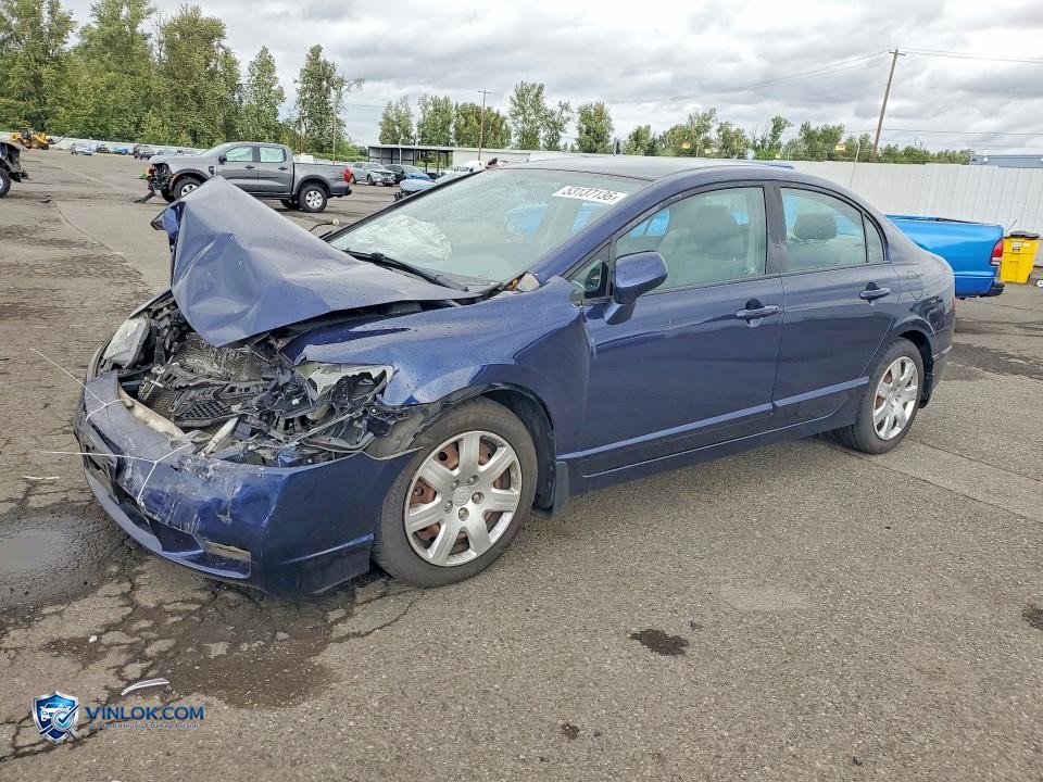 2010 HONDA CIVIC LX – Lot 53137136 auction photo
