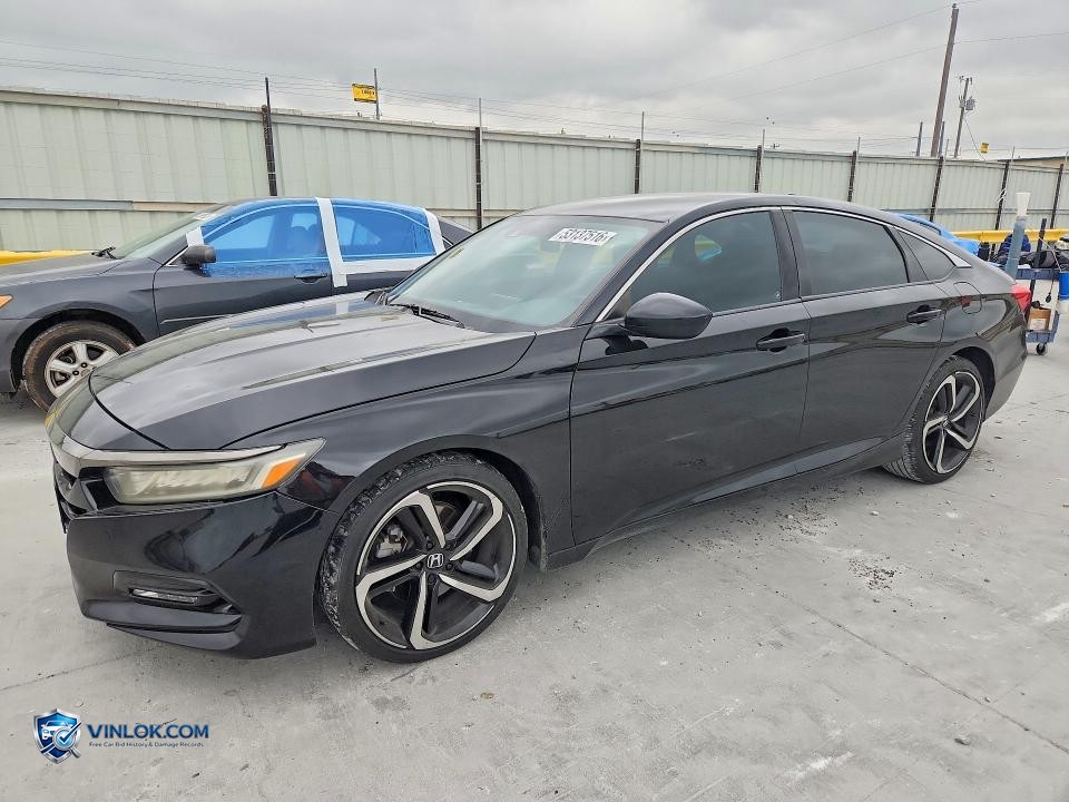 2019 HONDA ACCORD SPORT – Lot 53137516 auction photo