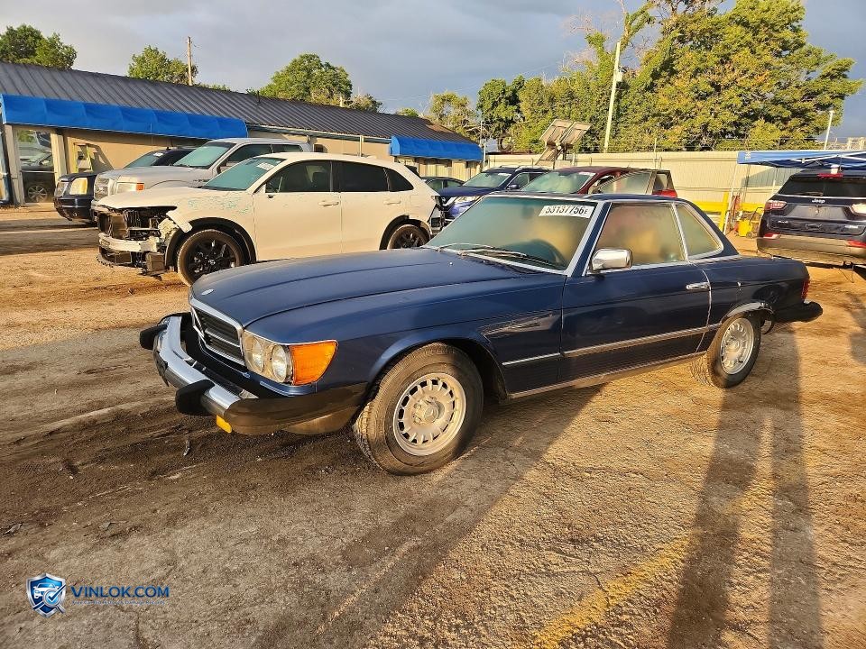 1984 MERCEDES-BENZ 380 SL – Lot 53137756 auction photo