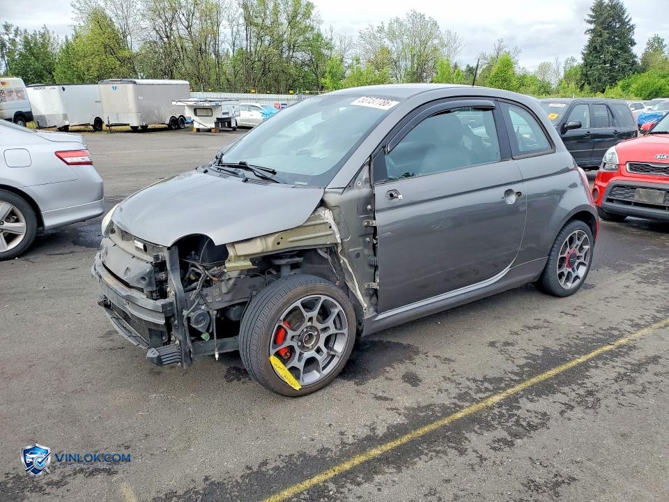 2012 FIAT 500 SPORT – Lot 53137786 auction photo