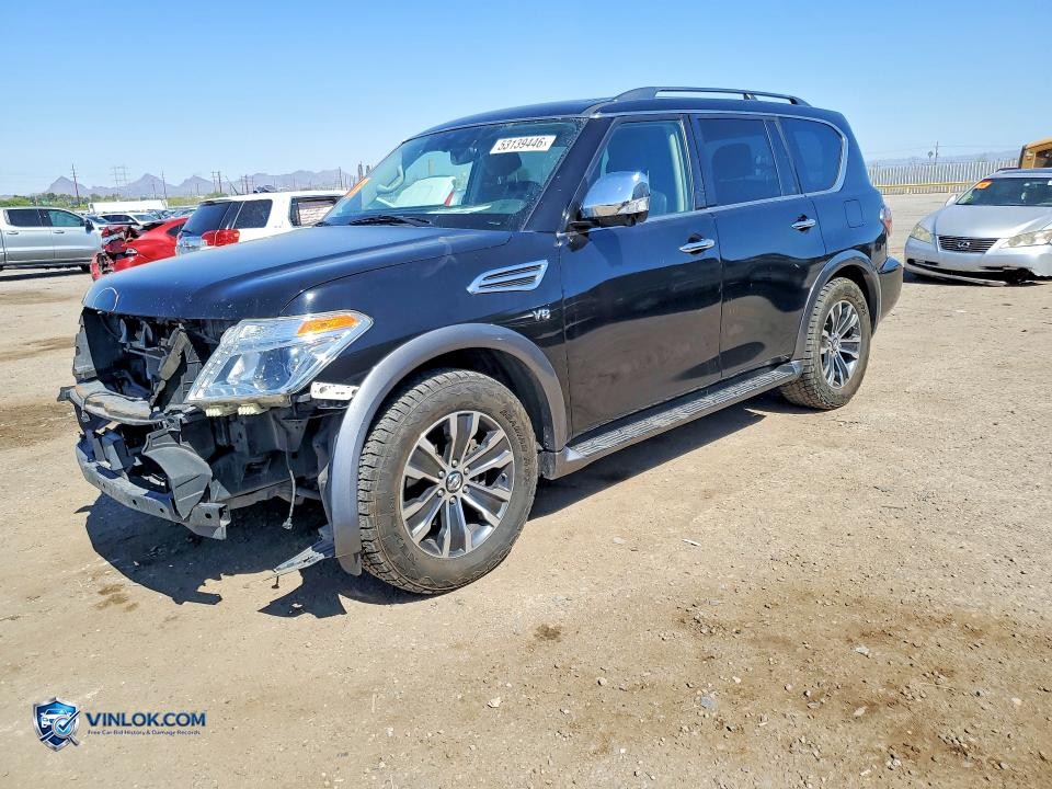 2020 NISSAN ARMADA SL – Lot 53139446 auction photo