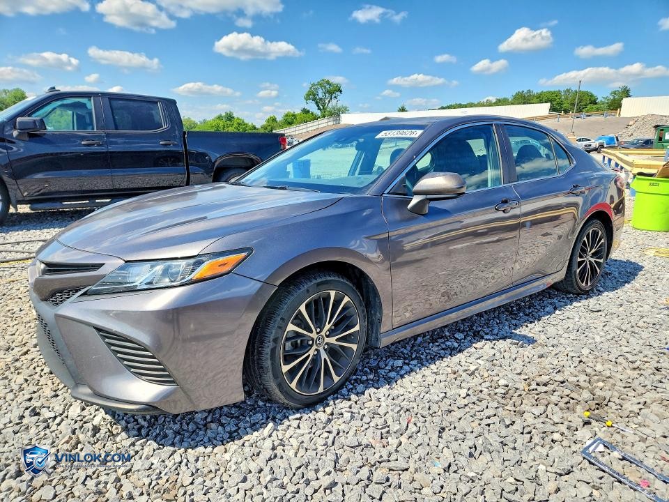 2018 TOYOTA CAMRY SE – Lot 53139626 auction photo