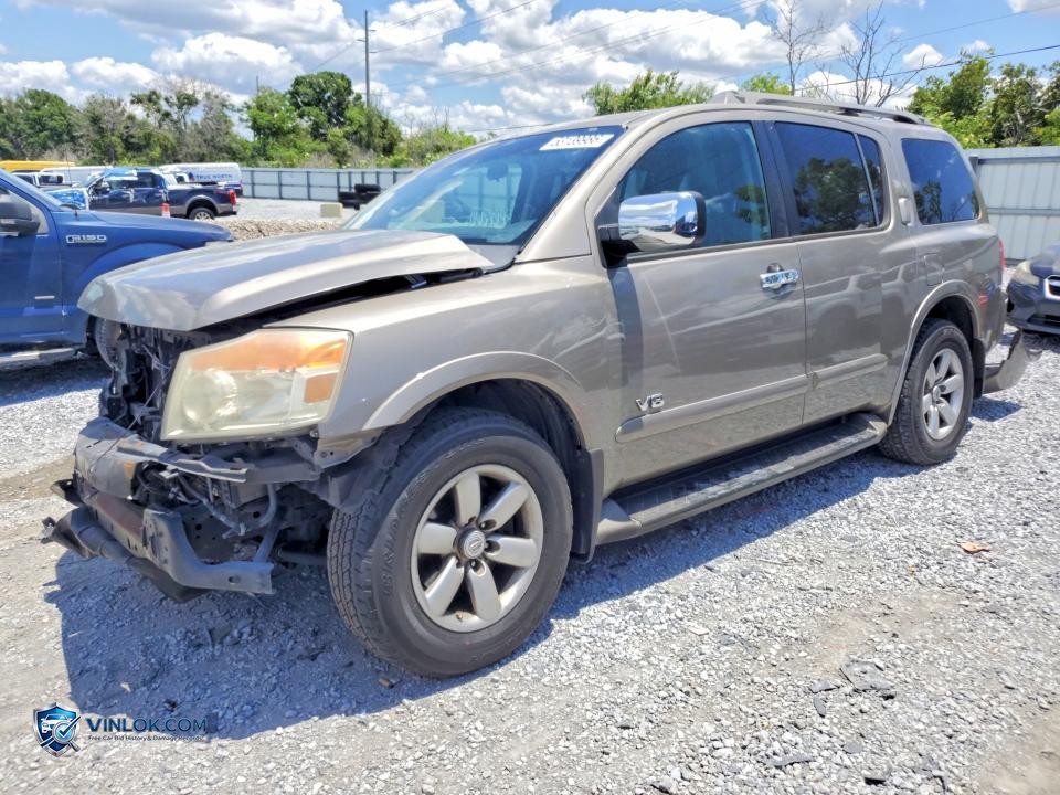2008 NISSAN ARMADA SE FFV – Lot 53139986 auction photo