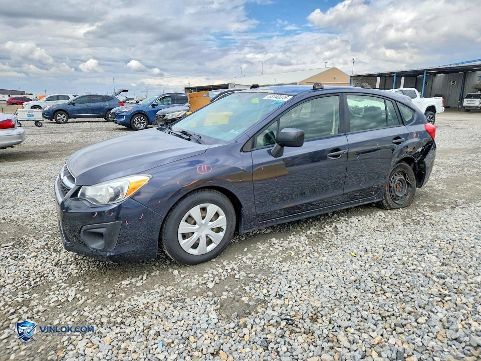 2014 SUBARU IMPREZA – Lot 53140346 auction photo