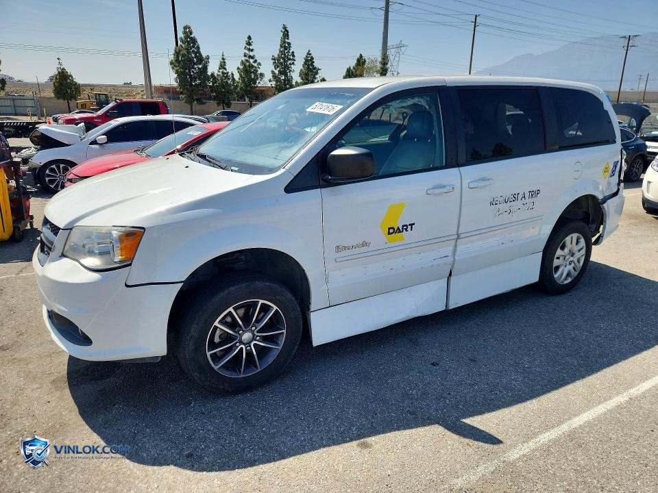 2017 DODGE GRAND CARAVAN SE – Lot 53141616 auction photo