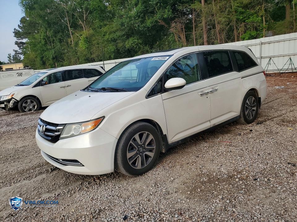 2014 HONDA ODYSSEY EXL – Lot 53142356 auction photo