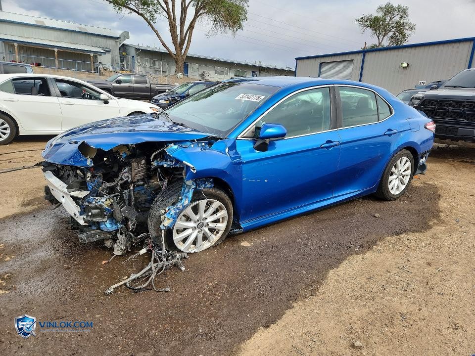 2020 TOYOTA CAMRY LE – Lot 53142776 auction photo