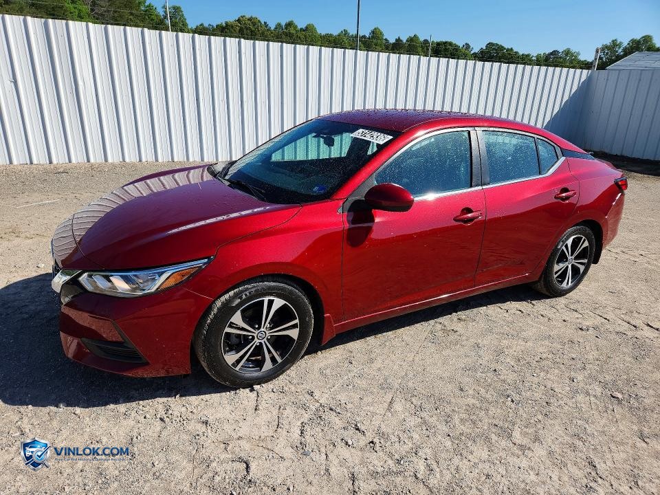 2021 NISSAN SENTRA SV – Lot 53142936 auction photo