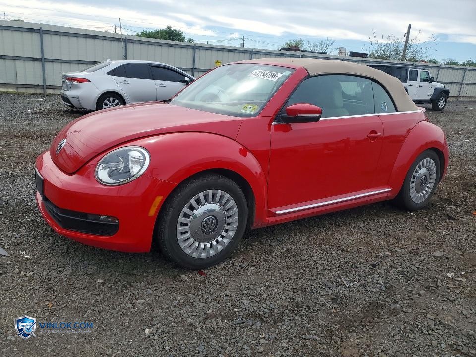 2016 VOLKSWAGEN BEETLE S – Lot 53154796 auction photo