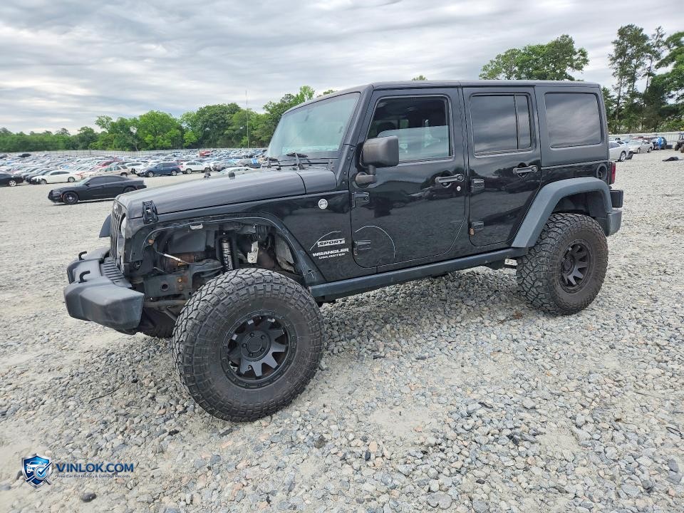 2017 JEEP WRANGLER UNLIMITED SPORT – Lot 53156026 auction photo
