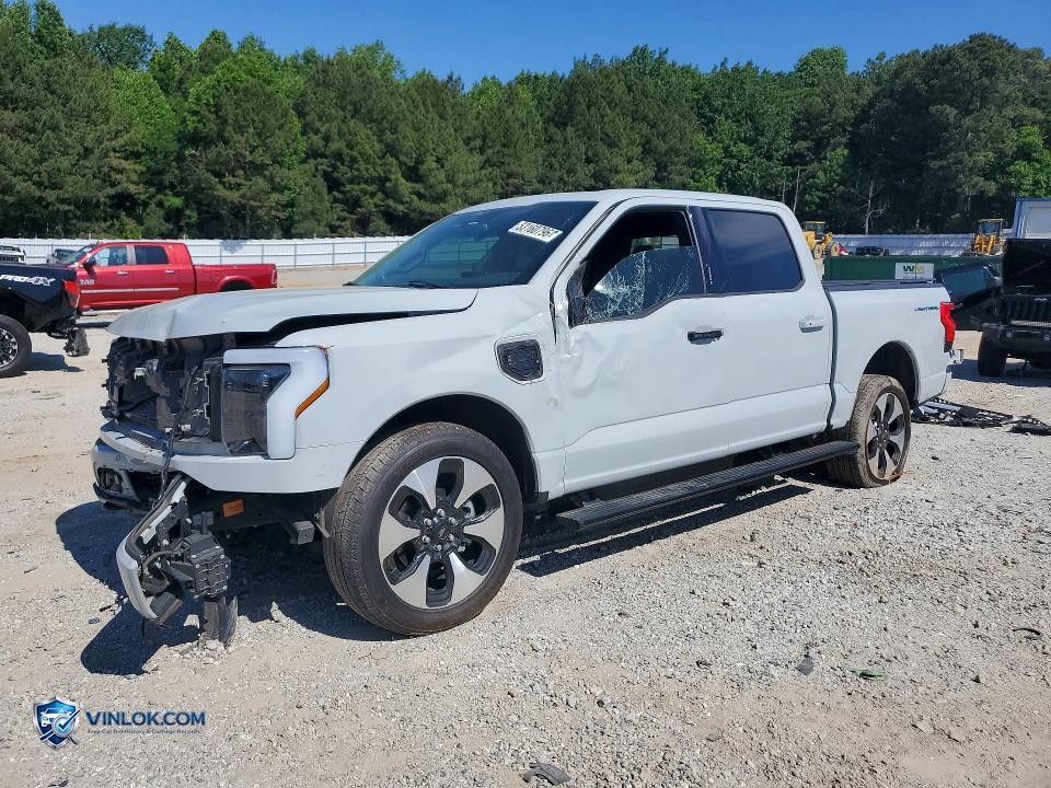 2024 FORD F150 LIGHTNING PLATINUM – Lot 53160796 auction photo