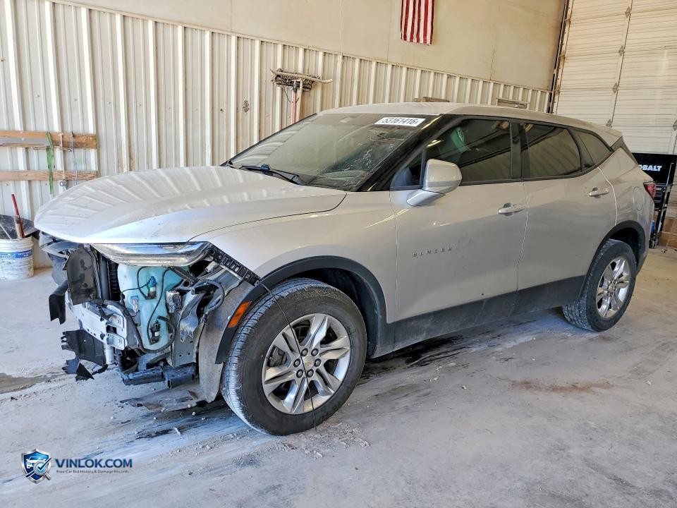 2019 CHEVROLET BLAZER 1LT – Lot 53161416 auction photo